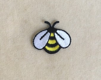 Bee Iron on Patch 2 inches wide