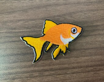 Goldfish Iron on Patch
