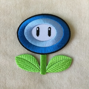 Red Mushroom Mario Iron On Patch