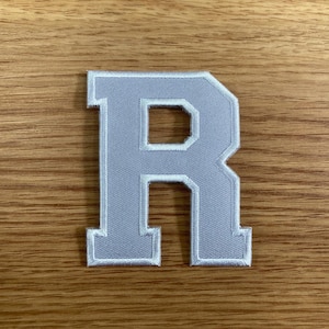 3 inches Standard Varsity Letter Iron On Patch