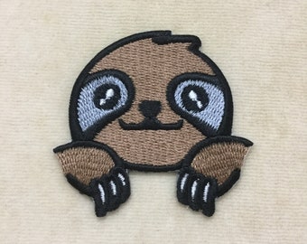 Adorable Sloth Iron On Patch