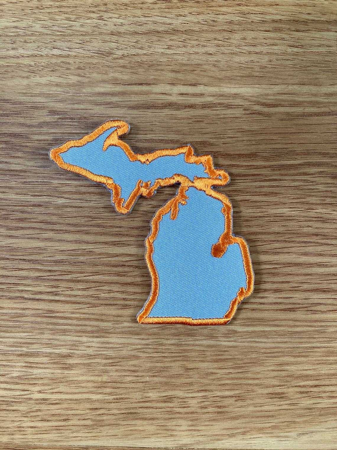 Michigan State Iron On Patch Etsy