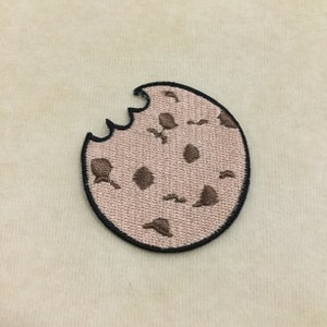 Bitten Cookie Iron On Patch