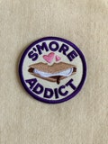 S'more Addict Iron On Patch product logo