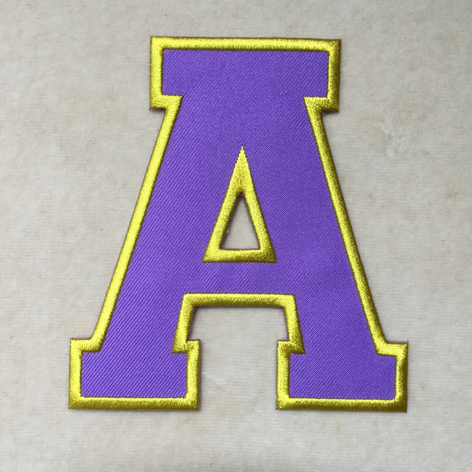 4 inches Standard Varsity Letter Iron On Patch Etsy