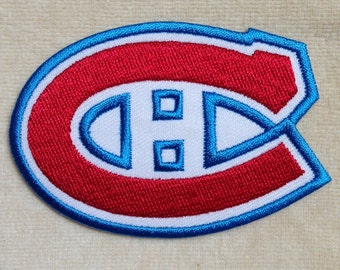 Montreal Canadiens NHL Logo Iron On Patch