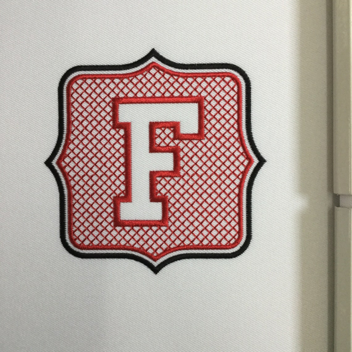 Instant Download Embossed Letter Alphabet Monogram Embroidery Etsy