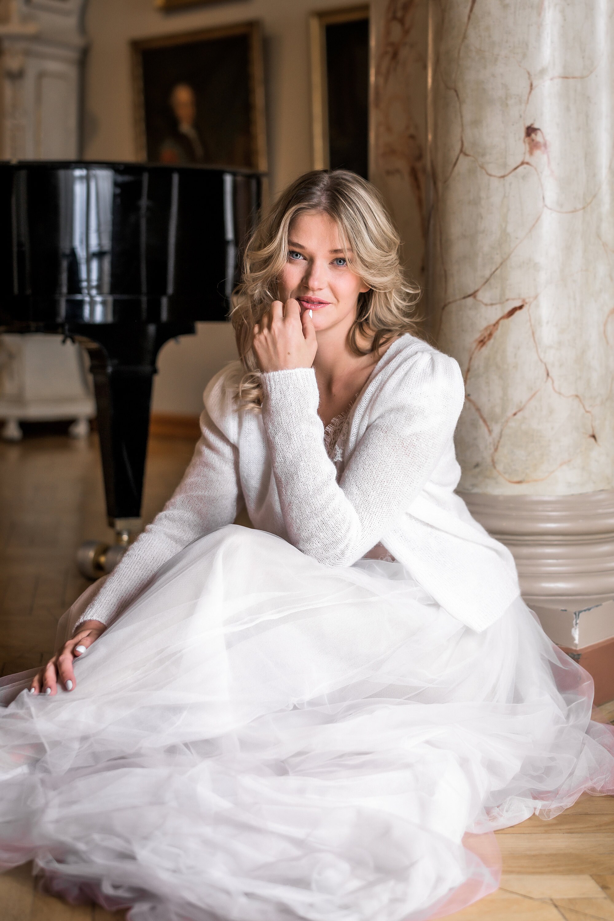 Ivory Mohair Knit Bridal Cardigan: Boho Wedding Cover-up - Etsy