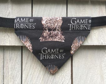 Game of Thrones tan map Dog Bandana
