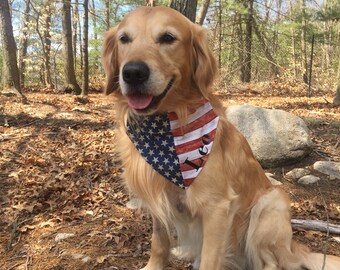 confederate flag dog bandana