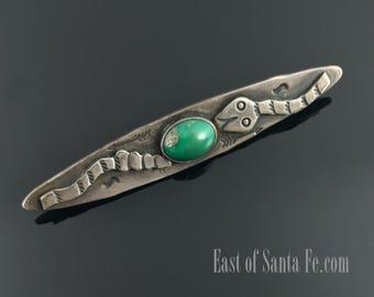 Vintage Fred Harvey Era Native American Sterling Silver and