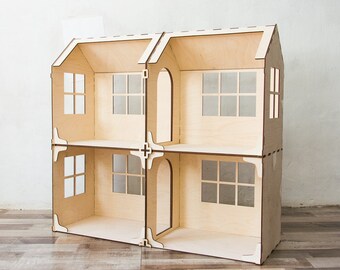 modern barbie doll house