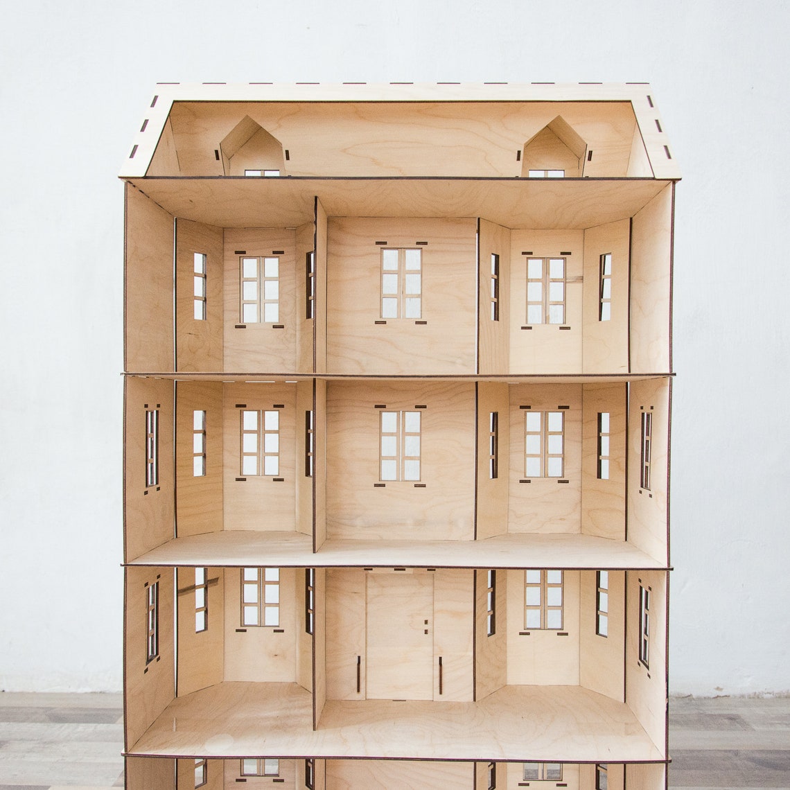 Brooklyn Dollhouse Townhouse Doll Townhouse Ellington Etsy