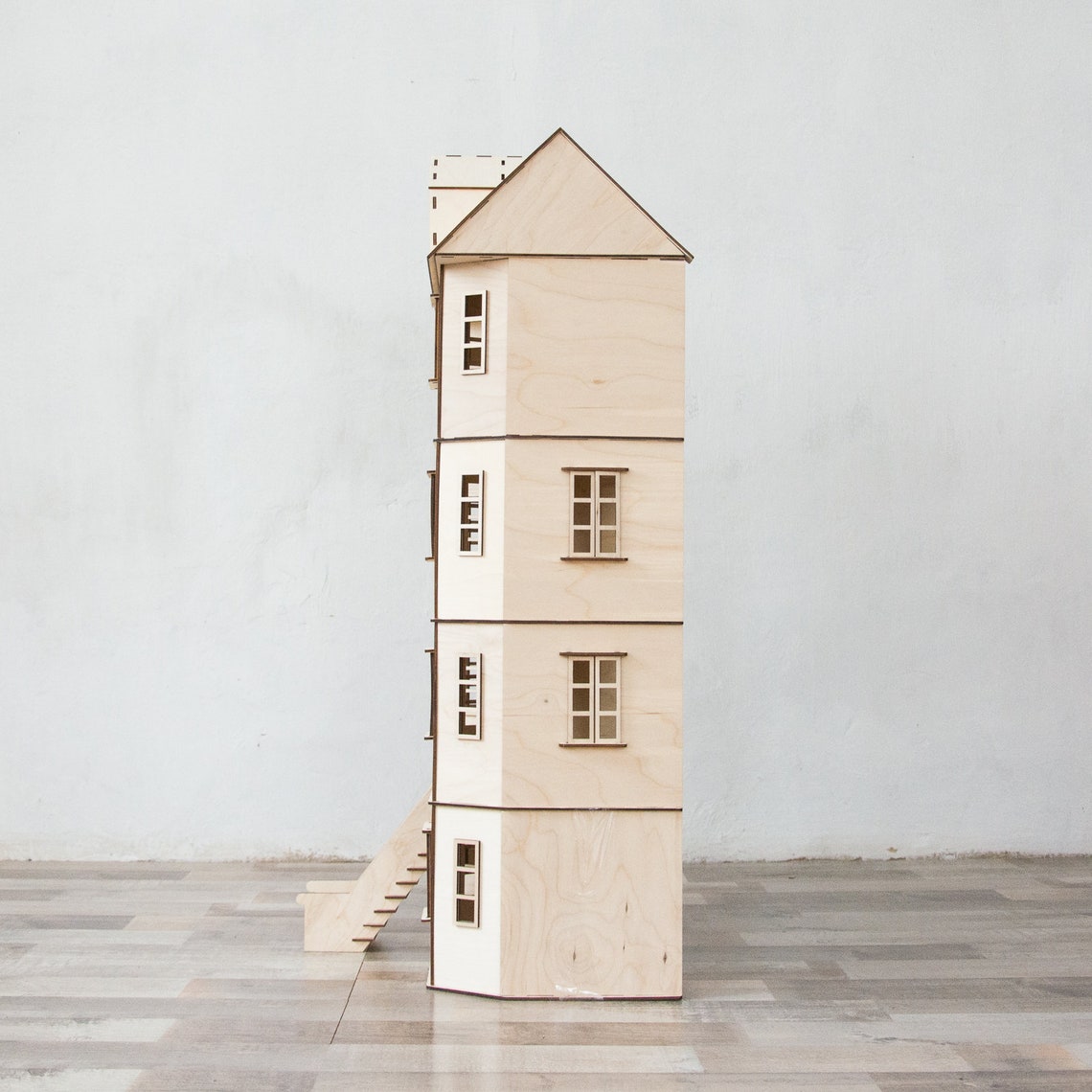 Brooklyn Dollhouse Townhouse Doll Townhouse Ellington Etsy