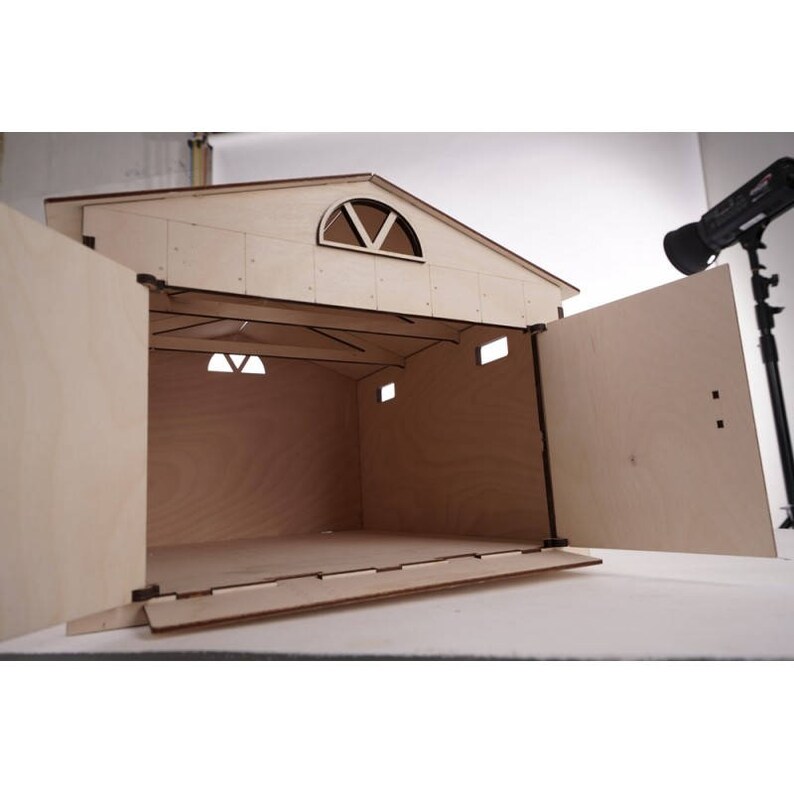 Dollhouse Garage Parking deck Garage Doll house wooden Etsy