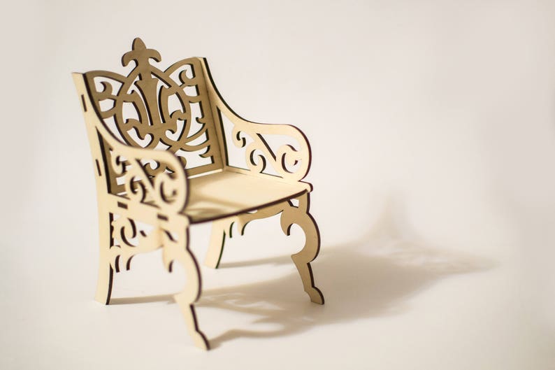 Poupée Vintage Chaise Chaise Pour Poupées Barbie Chaise Etsy