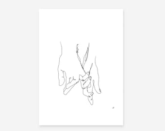 minimal line drawing etsy