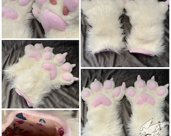 Custom fursuit paws
