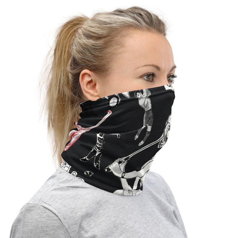 Womens Golf Style Neck Gaiter Etsy