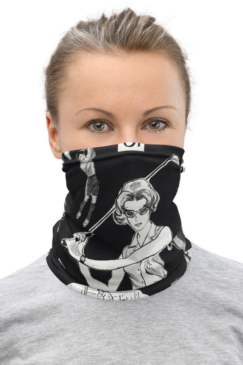 Womens Golf Style Neck Gaiter Etsy