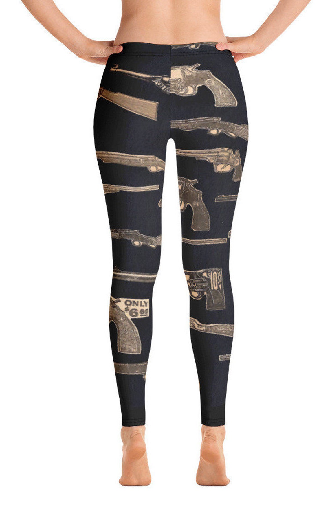 Womens Gun Lovers Fashion Leggings Etsy