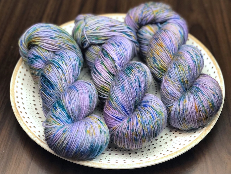 Hand Dyed Yarn: OOAK Standard Sock base image 0