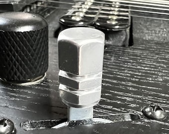 Kinnatone Hexagon Aluminum Guitar Switch Tip - Strat Tele Ibanez ESP PRS Jackson Fender
