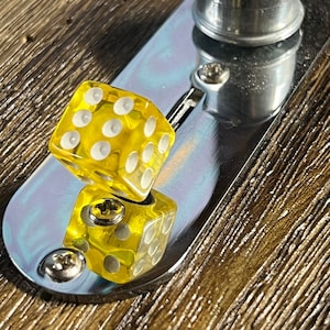 Kinnatone Yellow Dice Switch Tip: gitara Strat lub Tele