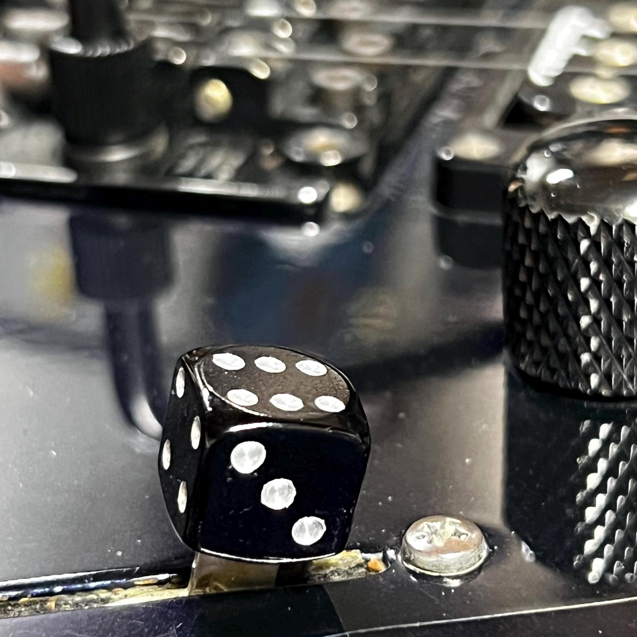 Punta Interruttore Stile Lama Per Chitarra Elettrica - Kinnatone Nero, Fatto In USA