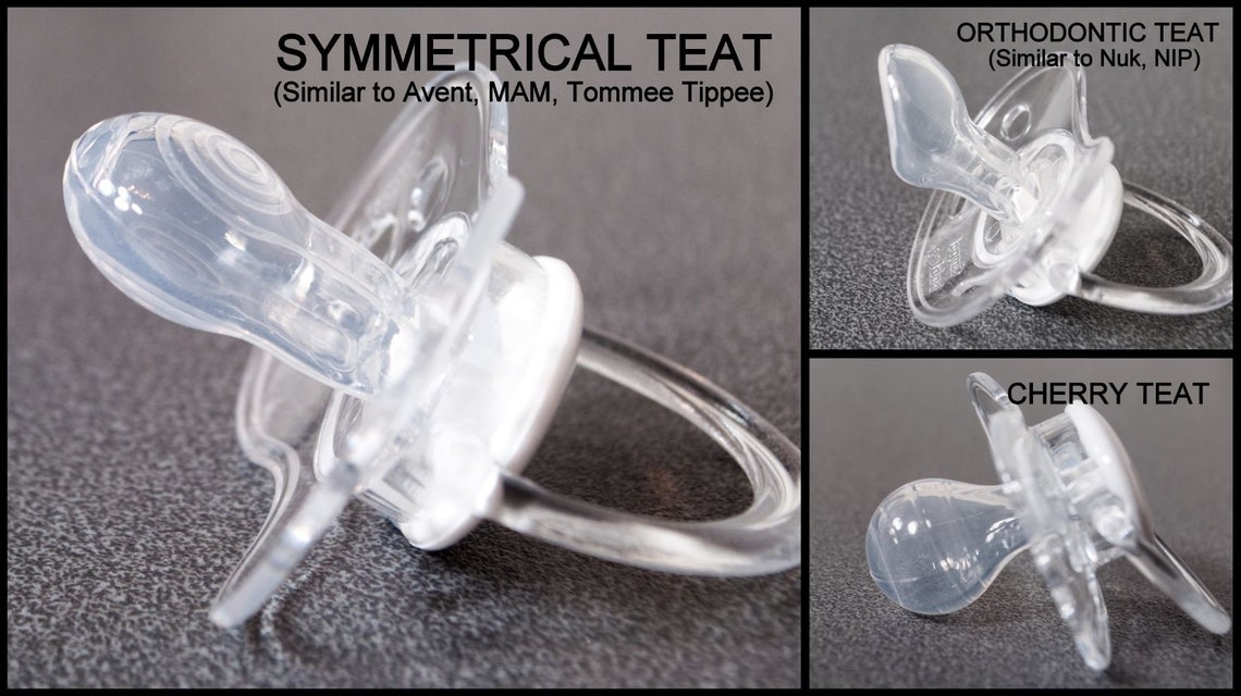 PERSONALISED Dummy Pacifier Soother All Teats Sizes & Etsy UK