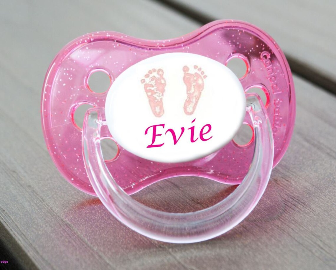 PERSONALISED Dummy Pacifier Soother All Teats Sizes & Etsy UK
