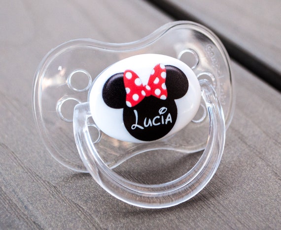 PERSONALISED DUMMY PACIFIER SOOTHER DINOSAUR ALL TEATS,SIZES /& COLOURS