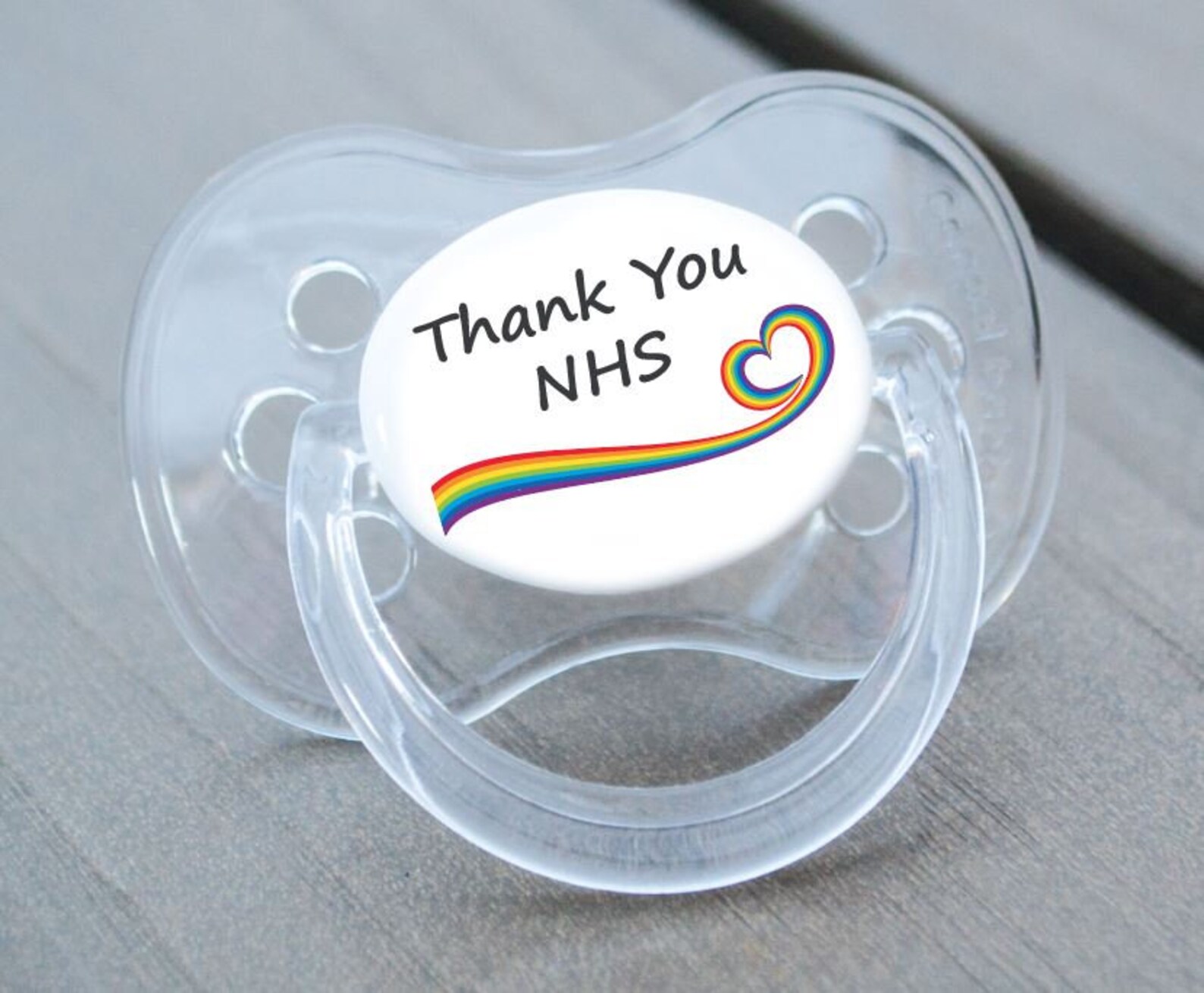 UNIQUE Dummy Pacifier Soother THANK YoU NHS Etsy