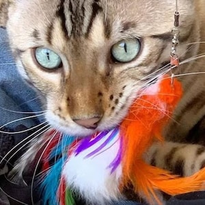 Breathing cat toy hot sale uk