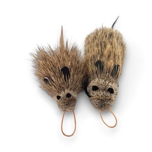 Cat Toy Rafa Rat Mouse – Handmade Wand Attachment Chase & Play Toy