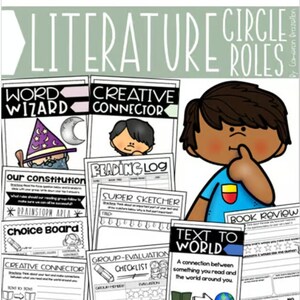 Boekenclubs Literatuurkring Rollen Werkbladen Activiteiten, leesgroepen Posters