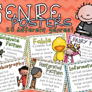 Reading Genre Posters