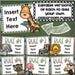 Classroom Rules Posters EDITABLE Back to School Jungle Safari Theme ...