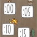 Clock Labels Telling Time Jungle Safari Theme INSTANT DOWNLOAD - Etsy