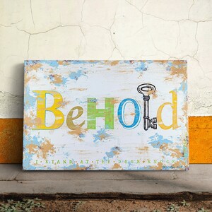 Biblical Wall Art by Stan Beacham • Canvas Christian Artwork • Oversized Wall Art • Spiritual Gifts • Furniture and Decor Christian Merch Active