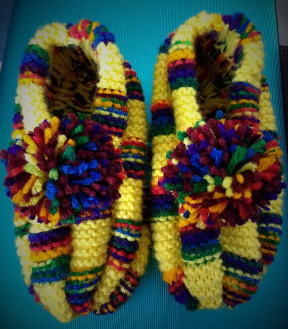 checkerboard slippers