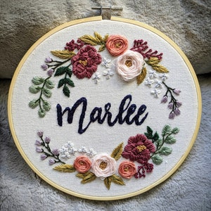 Custom Name Embroidery