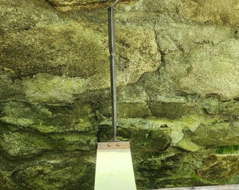 stainless steel grilling spatula. Blacksmith hand made bbq utensil