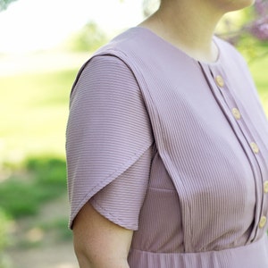 Classic Tulip Sleeve PDF Sewing Pattern XXS-3XL | US 0-20