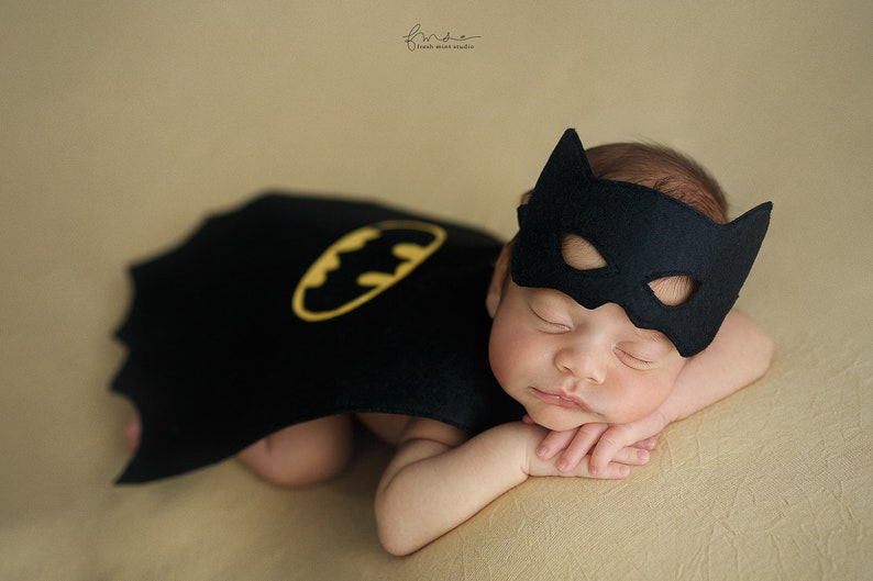 Batman newborn baby boy costume