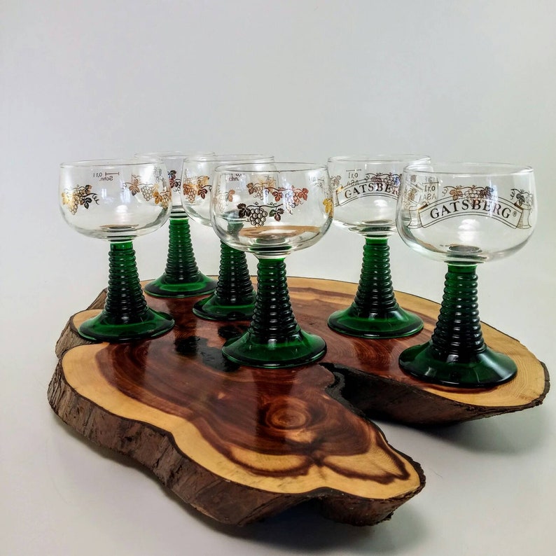 ribbed stemless wine glasses