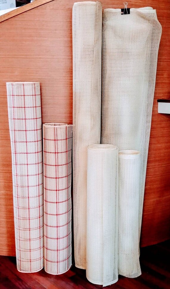 Rug Hooking Locker Hooking Canvas Plain 4 Mesh Rug Canvas | Etsy
