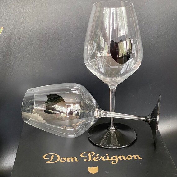 Vintage Dom Pérignon Riedel Crystal Champagne Gift Set Set of 2 Wedding  Toast Champagne Glasses, Anniversary Gift, Vintage Riedel 