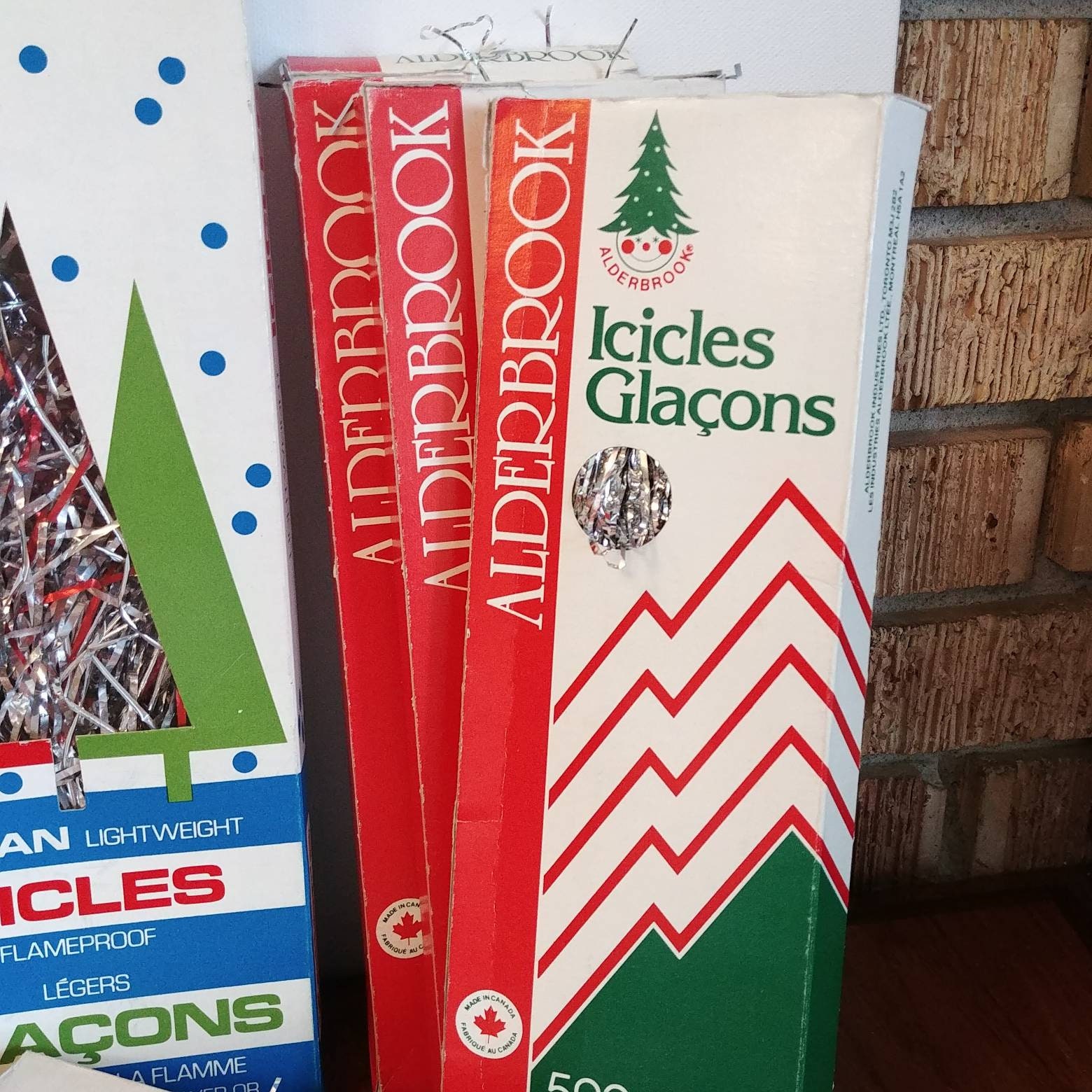 Vintage Christmas Tree Icicles Tinsel Icicle Strands Retro Etsy