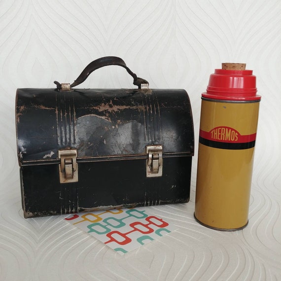 vintage thermos lunch box